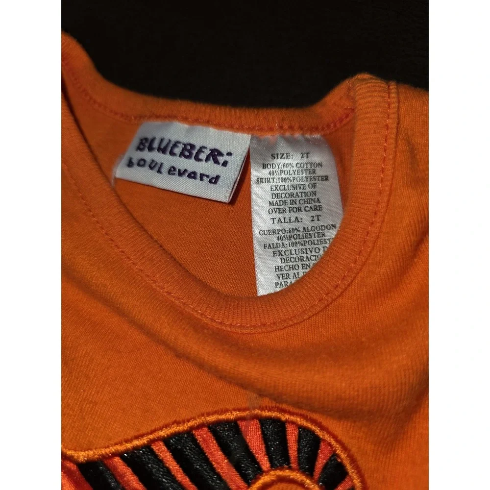 Blueberri boulevard fall autumn Halloween black cat dress size 2t
